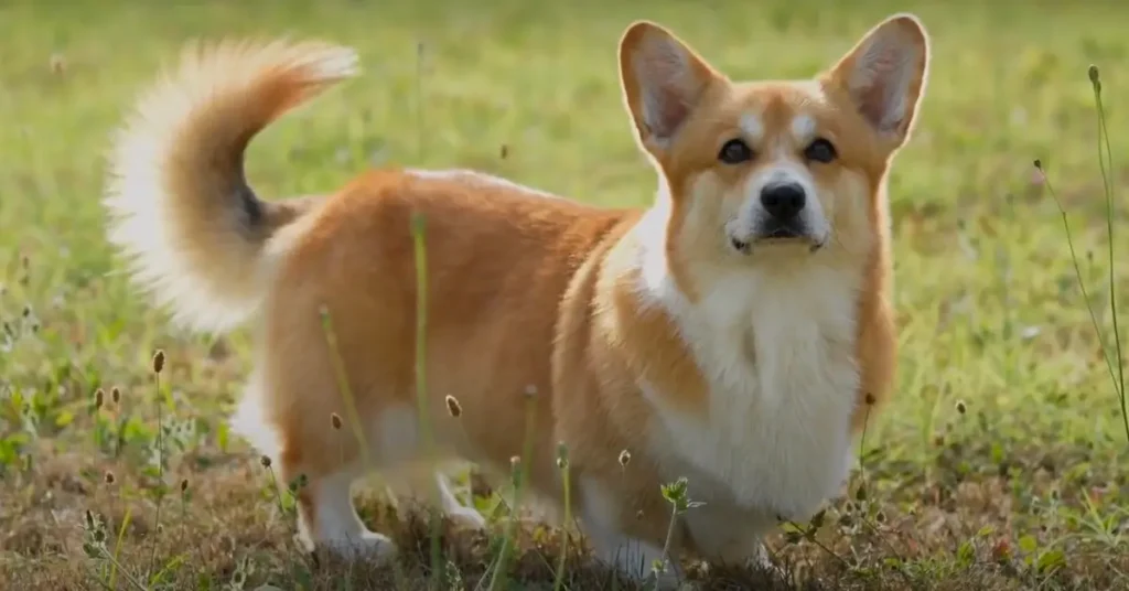 fluffy welsh corgi